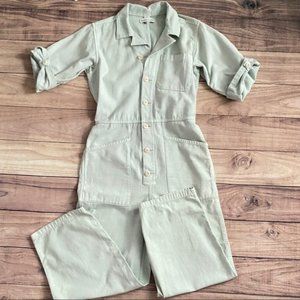 Madewell X As Ever Medium mint green coveralls